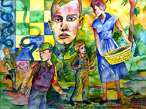 Artwork by Michael Tice - nyfew.com