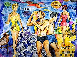 Artwork by Michael Tice - nyfew.com
